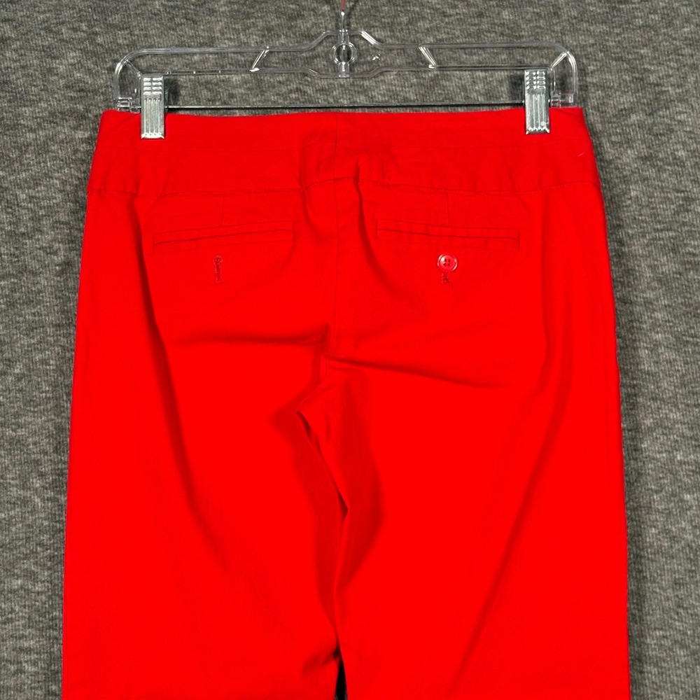 The Limited Exact Stretch Red Dress Pants Womens Size 2 Straight Leg Workwear - Picture 6 of 11
